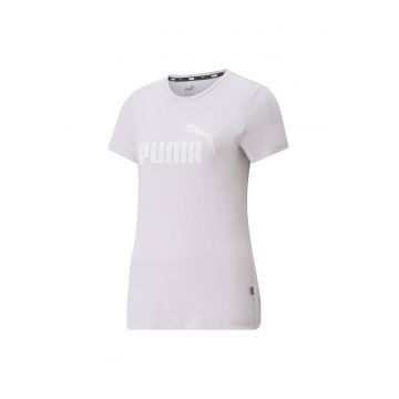 Tricou regular fit cu imprimeu logo Essentials