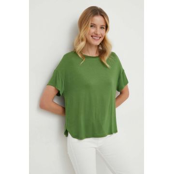 United Colors of Benetton tricou femei, culoarea verde