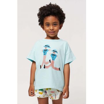 Bobo Choses tricou de bumbac pentru copii cu imprimeu