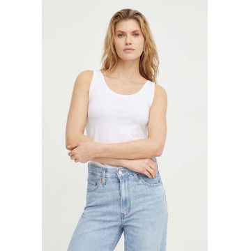 Marc O'Polo top femei, culoarea alb