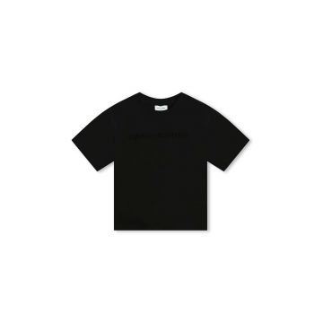 Marc Jacobs tricou de bumbac pentru copii culoarea negru, cu imprimeu