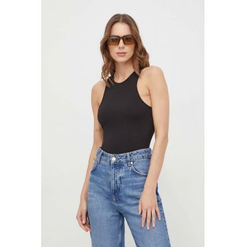 Silvian Heach top femei, culoarea negru