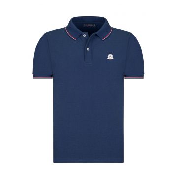 Tricou polo cu logo discret