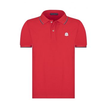 Tricou polo cu logo discret