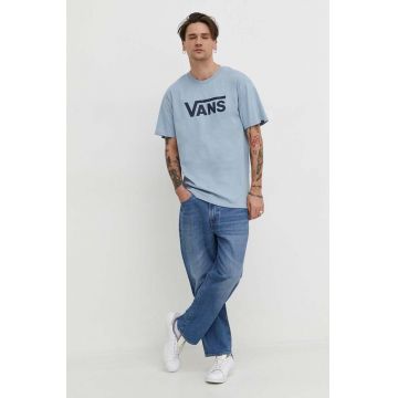 Vans tricou din bumbac barbati, cu imprimeu