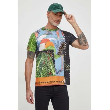 Desigual tricou din bumbac barbati, modelator