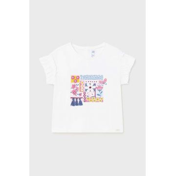 Mayoral tricou bebe culoarea roz