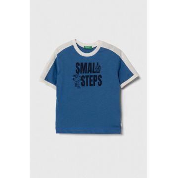 United Colors of Benetton tricou de bumbac pentru copii cu imprimeu