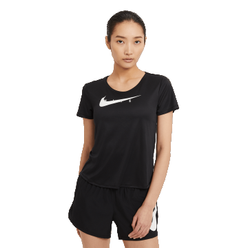 W NK SWOOSH RUN TOP SS