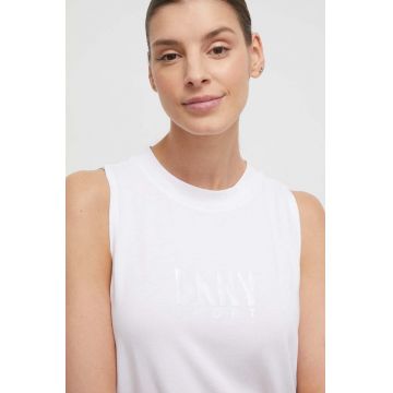 Dkny top femei, culoarea alb