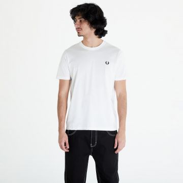 Tricou FRED PERRY Crew Neck Tee Snow White