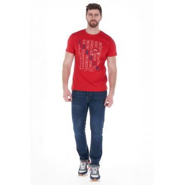 Tricou barbat - din bumbac - imprimat