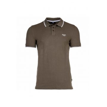 Tricou polo cu detaliu logo Agnello 11667