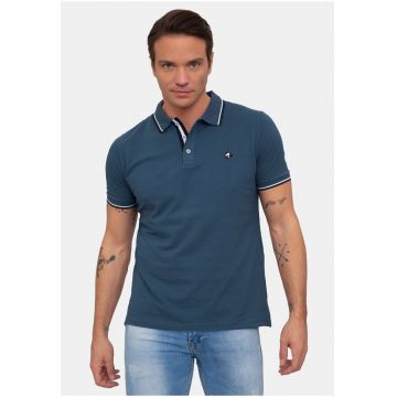 Tricou polo cu fenta cu nasturi 17729