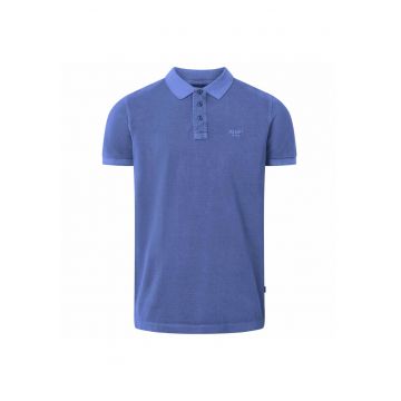 Tricou polo regular fit de bumbac Ambrosio