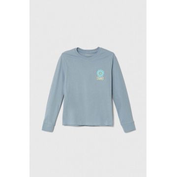 Vans longsleeve din bumbac pentru copii DUAL BLOOM LS BFF