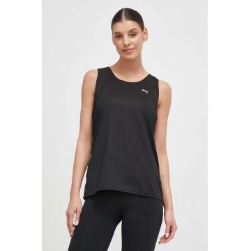 Puma top de antrenament Favorite culoarea negru 520257