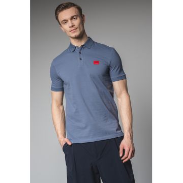 Tricou polo slim fit Dereso