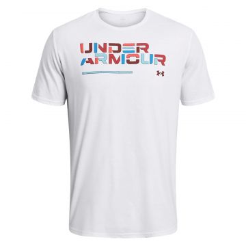 Tricou UNDER ARMOUR pentru barbati COLORBLOCK WORDMARK SS - 1382829100