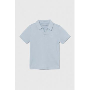 Abercrombie & Fitch tricou polo copii neted