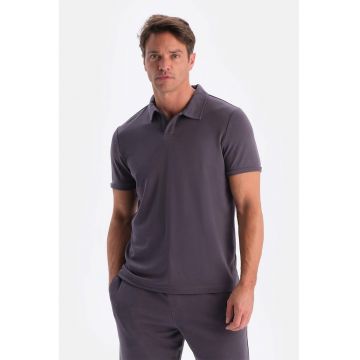 Tricou polo din amestec de modal