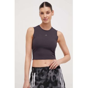 adidas Performance top de antrenament HIIT culoarea violet IQ1763