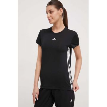 adidas Performance tricou de antrenament Hyperglam culoarea negru IM8779