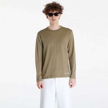 Tricou Comme des Garçons SHIRT Long Sleeve Tee Khaki