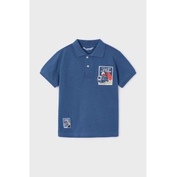 Mayoral tricou polo copii cu imprimeu