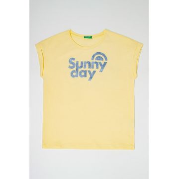 Tricou de bumbac cu imprimeu