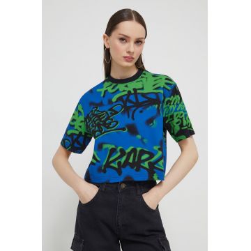 Karl Lagerfeld Jeans tricou din bumbac femei