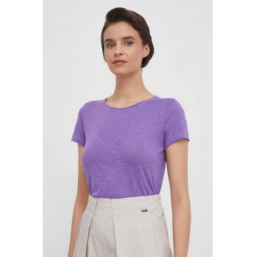 Sisley tricou femei, culoarea violet