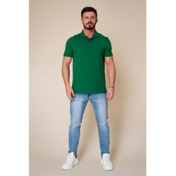 Tricou polo de bumbac