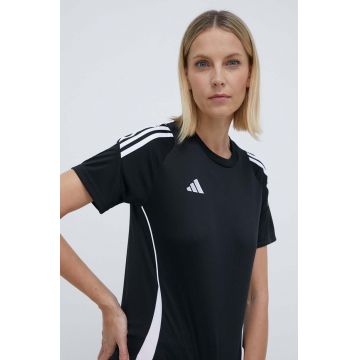 adidas Performance tricou de antrenament Tiro 24 culoarea negru IJ7675