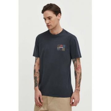 Billabong tricou din bumbac barbati, culoarea gri, cu imprimeu