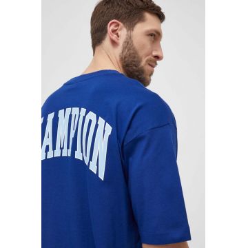 Champion tricou din bumbac barbati, cu imprimeu, 219855