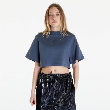 Tricou Reebok Washed Cropped Tee Washed Stone Blue