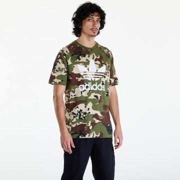 Tricou adidas Camo Trefoil Tee Wild Pine