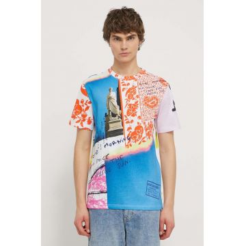 Desigual tricou din bumbac barbati, modelator