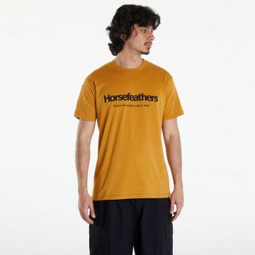 Tricou Horsefeathers Quarter T-Shirt Spruce Yellow