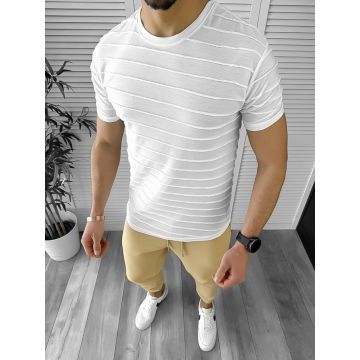 Tricou barbati alb 12454 41-3.1