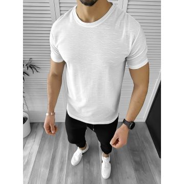 Tricou barbati alb 12456 41-2