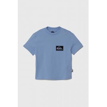 Quiksilver tricou de bumbac pentru copii BACKFLASHSSYTH cu imprimeu