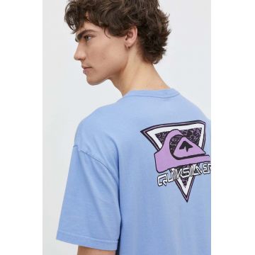 Quiksilver tricou din bumbac barbati, cu imprimeu