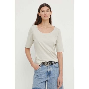 Marc O'Polo tricou femei, culoarea bej