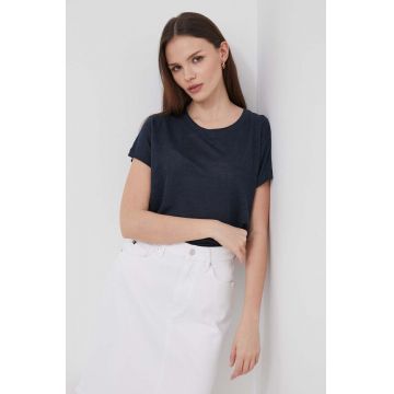 Pepe Jeans tricou de in LILIAN culoarea albastru marin