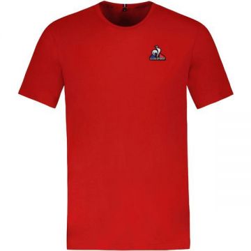 Tricou barbati Le Coq Sportif Ess Tee Ss 2310549-05, L, Rosu