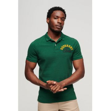 Tricou polo din bumbac Vintage Superstate