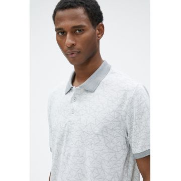 Tricou polo slim fit