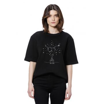 Tricou unisex cu model grafic Serotonin